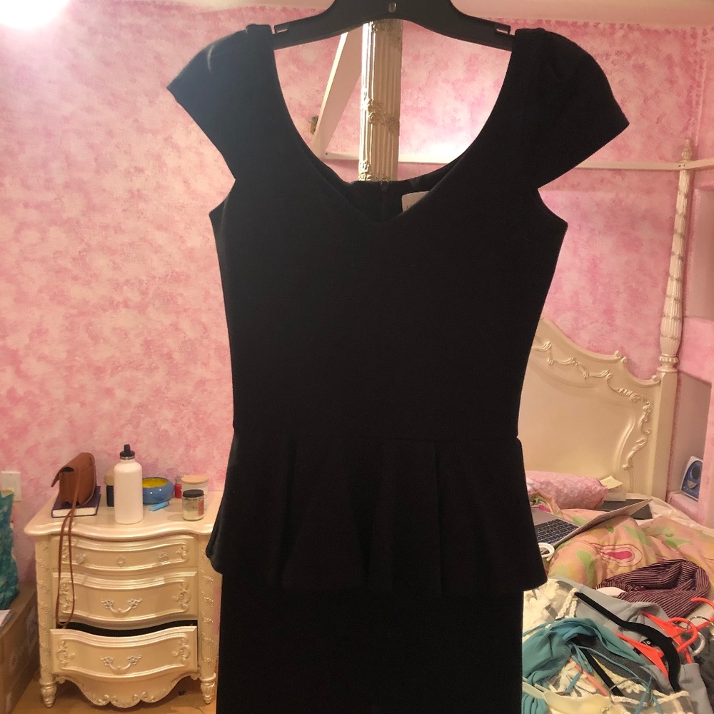 Little Black Dress Peplum